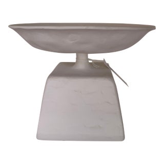 Bliss Studio White Aluminum Bowl Stand For Sale