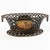 Mid 20th Century Mid 20th Century French Tole Painted Filigree Basket Planter For Sale - Image 5 of 12