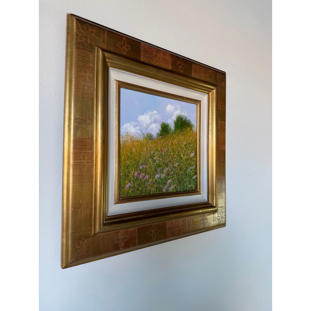 A beautiful original oil on canvas titled “Fertilité”, painted in 2003 by French artist Patrice Marchal. This richly...