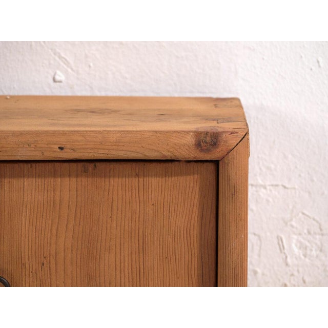 Antique Pine Low Sideboard For Sale - Image 6 of 11