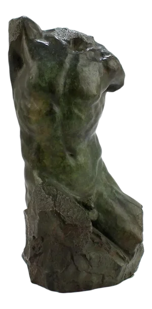 Gary Weisman Nude Male Torso Bronze Sculpture