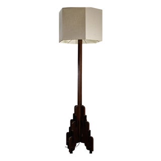 Amsterdam School Standing Lamp, 1920s For Sale