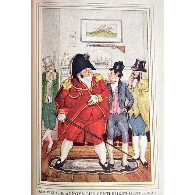 1938 Heritage Press Edition "The Pickwick Papers", by Charles Dickens For Sale - Image 14 of 14