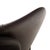 Molteni Brown Leather Hi-Cove Swivel Armchair by Molteni&C For Sale - Image 4 of 13