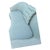This deco style sofa is upholstered in a beautiful shade of pale blue. The fabric is soft and smooth and has a very subtle...