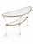 1970s Vintage French Console Table by Maison Charles for Maison Charles, 1970s For Sale - Image 5 of 5