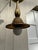 1930s Vintage Brass Ceiling Pendant For Sale - Image 5 of 7