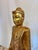 Gracefully standing over thirty-three inches in height, this finely hand-carved Burmese Mandalay Buddha possesses a...