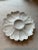 Vintage Italian white gerbera daisy shaped plates with center well, perfect for serving artichokes or salad. Each is...