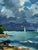 Blue Oil Painting Sea Tide Before the Storm Yuriy Suprunchuk For Sale - Image 8 of 11