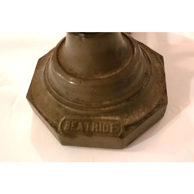 Late 20th Century Vintage Iron Grocery Scale For Sale - Image 5 of 6