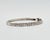 Bracelet in 18 Karat White Gold with 25 Diamonds, 1990s For Sale - Image 3 of 17