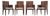 Set of Four John Hutton for Donghia Block Island Cane Armchairs For Sale