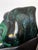 Stone Malachite Rock Specimen on Display Stand as a Viewing Stone For Sale - Image 7 of 10