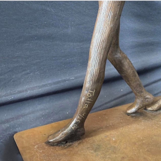 Tolla Inbar, Circle of Life - Bronze Figurative Sculpture For Sale - Image 4 of 8