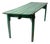 Antique Green Wooden Folding Table 8 Ft For Sale