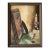 Antonia J. Greene Still Life With Painting, Glass, and Candle, 1930s Oil on Board, Framed For Sale