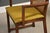 Yellow Walnut and Cane Dining Chairs by Milo Baughman - Set of 6 For Sale - Image 8 of 9
