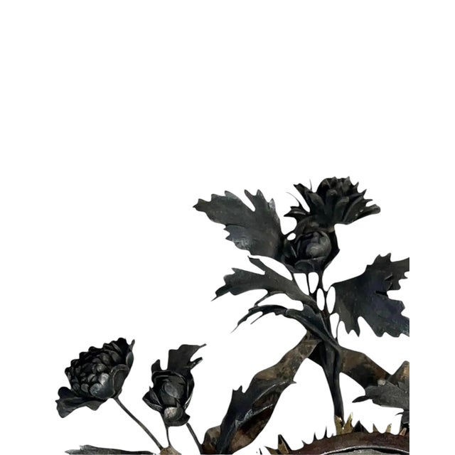 18th Century 18th Century European Painting of a Saint in Silver Frame For Sale - Image 5 of 7