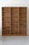 Vintage Oak Veneer Bookshelf, Set of 3 For Sale - Image 11 of 11