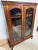 Victorian Glass Fronted Adjustable Bookcase – Solid Mahogany Antique Cabinet (Compact & Rare) If you love books, enjoy...