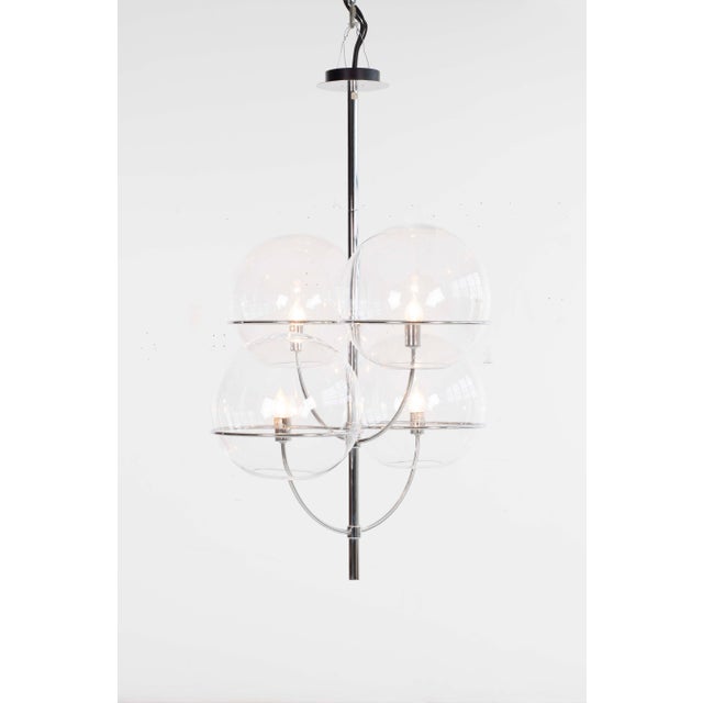 Mid-Century Modern Magastretti Chandelier For Sale - Image 3 of 11