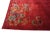 1930s Lovely Floral and Inspires Joy With Ruby Red Color Chinese Art Deco Rug For Sale In New York - Image 6 of 9