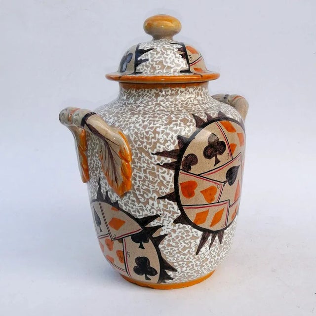 Vase from Deruta Mari, 1950s For Sale - Image 4 of 9