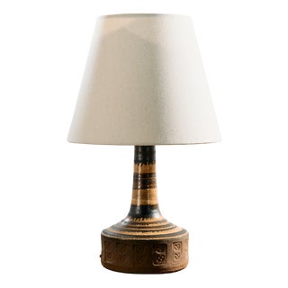 Vintage Ceramic Table Lamp by Per Engstrøm, 1970s For Sale