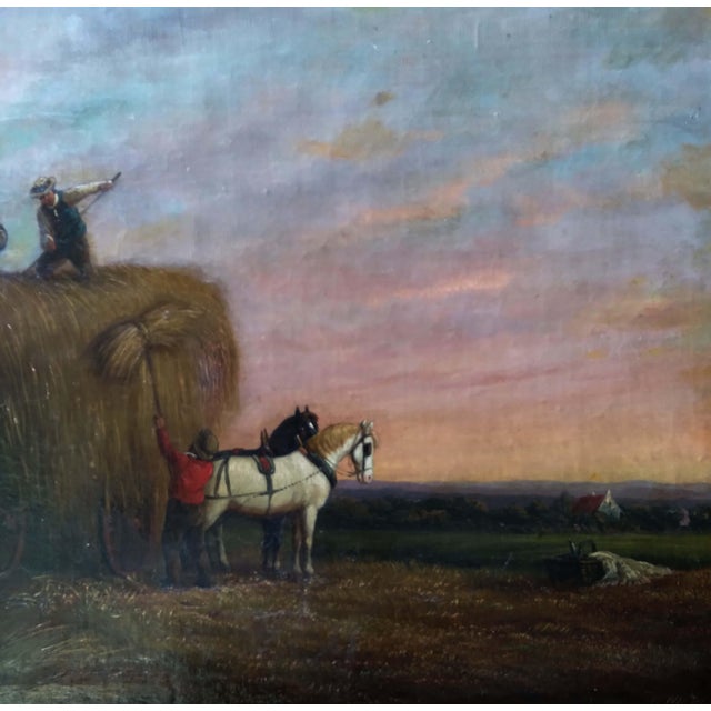 Traditional Robert William Waithman (British, Born 1828) Original Oil Painting For Sale - Image 3 of 4