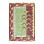 Zabihi Collection Eclectic Turkish Deco Zeki Muren Rug - 6'9" x 9'6" For Sale