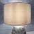 Arteriors Home Arteriors Pawnee Sculptural Blue Ceramic Table Lamp For Sale - Image 4 of 8