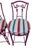 Metal 2 Vintage Chinese Chippendale Regency Side Chair Counter Stools Aluminum Bamboo For Sale - Image 7 of 16