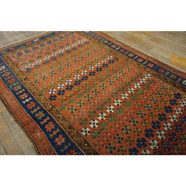 19th Century N.W. Persian Carpet ( 3'10" x 5'10" - 117 x 178 ) Antique N.W. Persian Persian 1880s Rug, Country of Origin:...