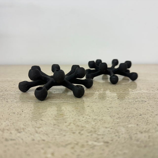 Danish Candleholders by Jens Quistgaard, 1960s, Set of 2 For Sale - Image 14 of 18