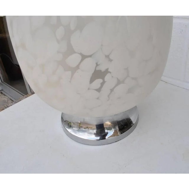 Mid-Century Modern Vintage Midcentury Italian Table Lamp by Vistosi Murano, Italy For Sale - Image 3 of 7