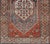 Blue Antique Persian Hamadan Rug With Medallion and Rich Geometric Border 3'10 X 6'1 For Sale - Image 8 of 10