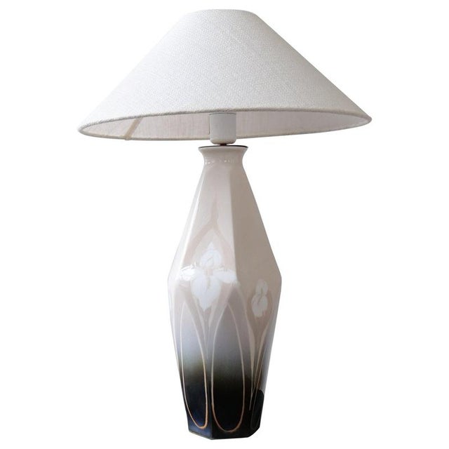 Art Nouveau Ceramic Table Lamp from Rörstrand Sweden, 1900s For Sale - Image 16 of 16