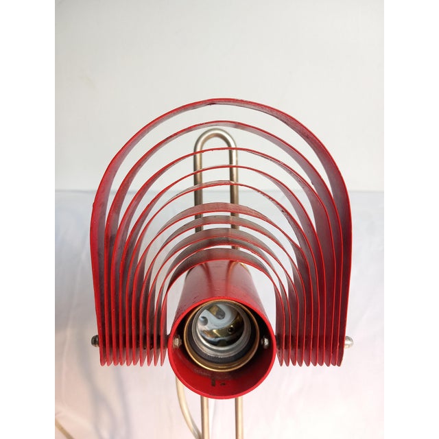 Metal Table Lamp by E.R. Nele for Temde For Sale - Image 7 of 16