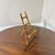 Boho Chic Vintage Scorched Bamboo Table Easel For Sale - Image 3 of 7
