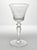 1950s Etched Flower Cordial Liquor Wine Glasses - Set of 6 For Sale - Image 4 of 10
