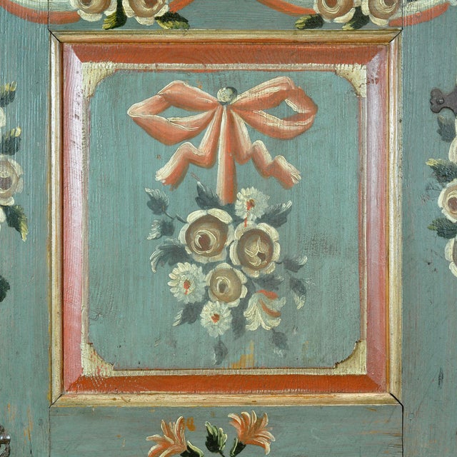 Antique Pine Bridal Cabinet, 1794 For Sale - Image 15 of 17