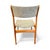 1960s Pair of Upholstered Mid-Century Modern Teak Dining Chairs For Sale - Image 4 of 9