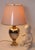 Large Hollywood Regency Table Lamp in Gold and Platinum, 1980s For Sale - Image 14 of 18