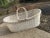 Rustic Rustic Wood Basket, 1960s For Sale - Image 3 of 6