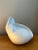 Vintage White Ceramic Sculptural Bowl For Sale In West Palm - Image 6 of 12