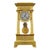 Large Restauration Gilt Bronze Portico Clock For Sale