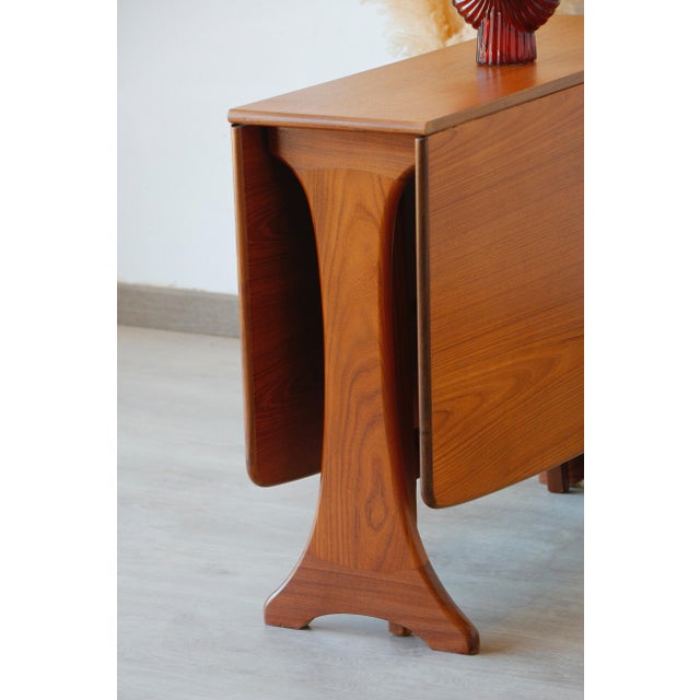 Mid-Century Modern Scandinavian Teak Folding Table from G-Plan, 1960s For Sale - Image 3 of 18