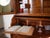 Inlaid Secretary with Bookcase and Writing Desk For Sale - Image 13 of 15