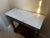 French 1980s French Empire Style Marble Top Console Table For Sale - Image 3 of 11